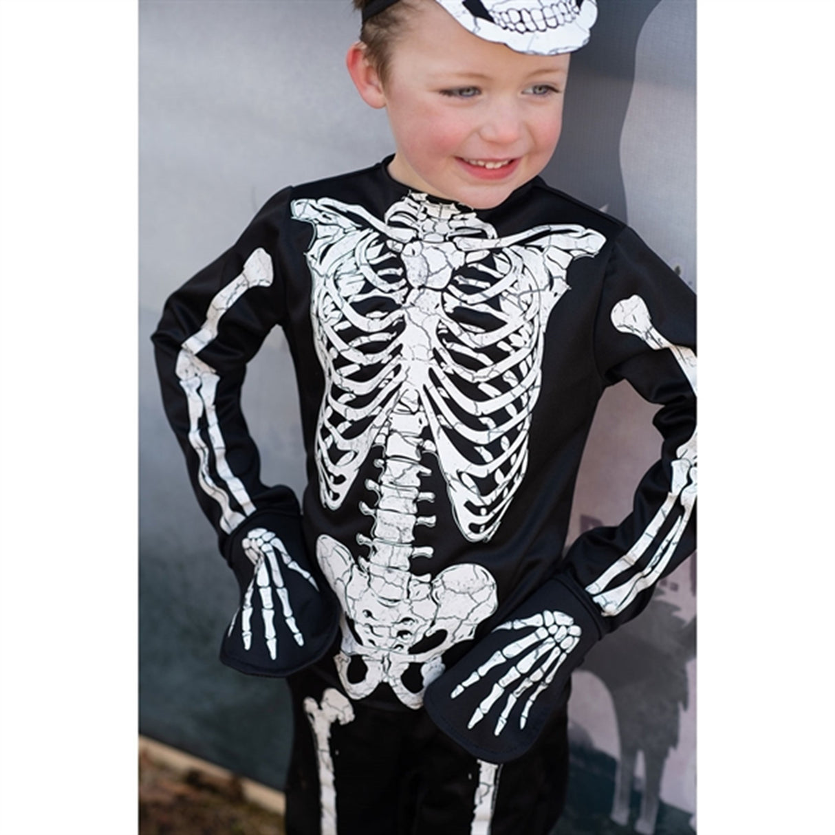 Great Pretenders Glow In The Dark Skeleton, Shirt, Pants and Mask 2