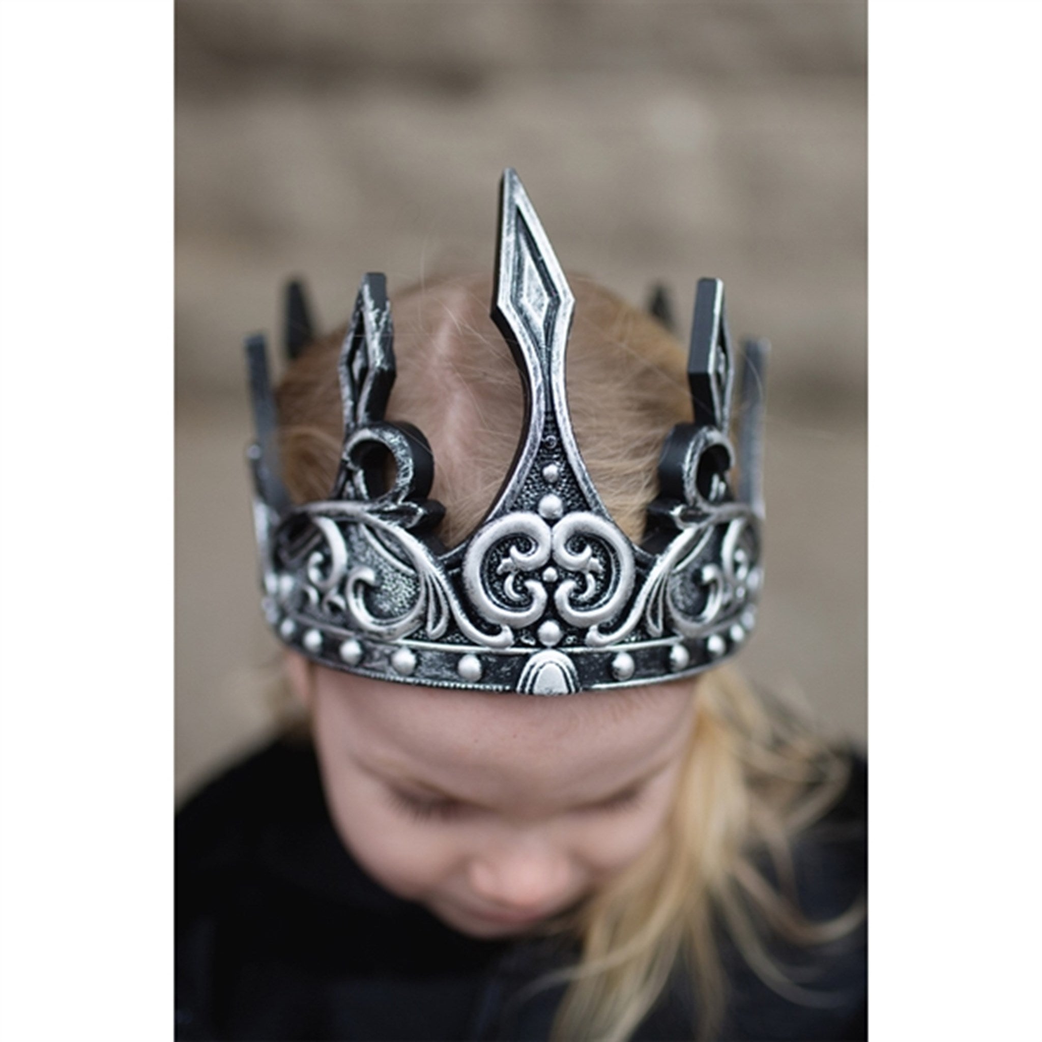 Great Pretenders Medieval Crown Silver/Black 4