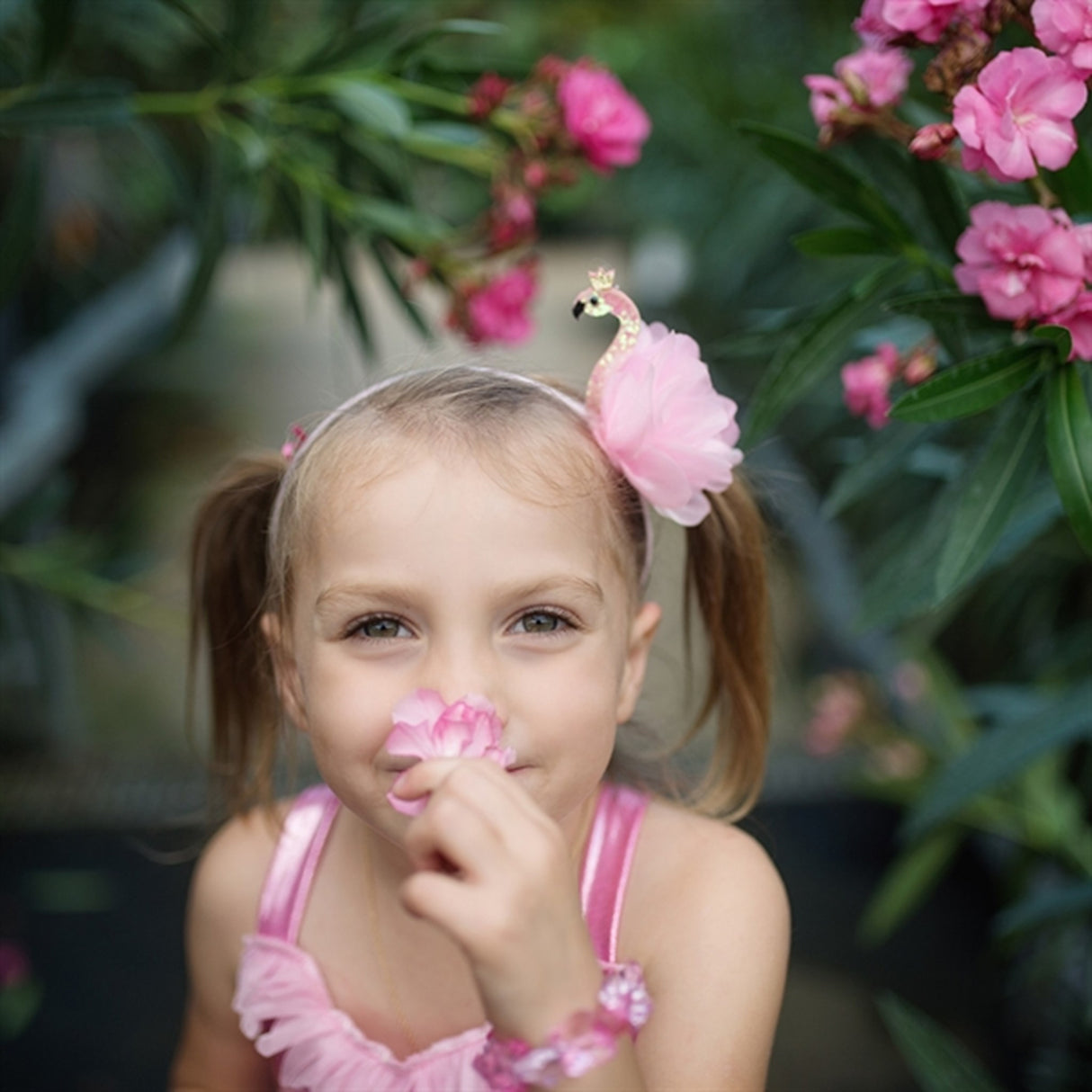 Great Pretenders Fancy Flamingo Dress & Headband