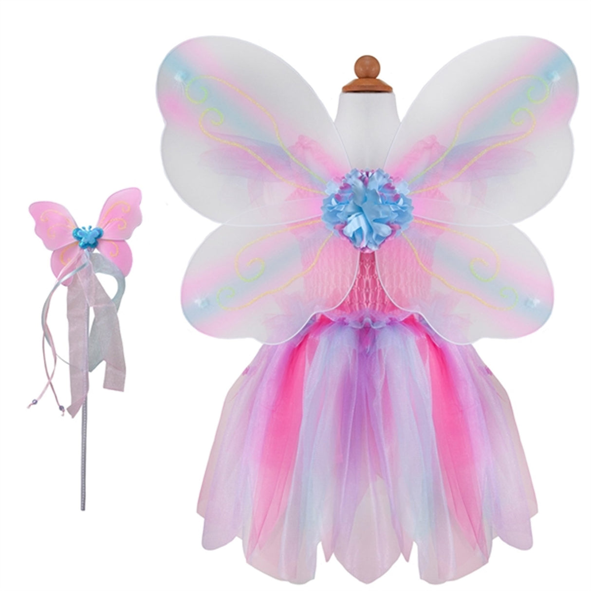 Great Pretenders Butterfly Dress & Wings With Wand