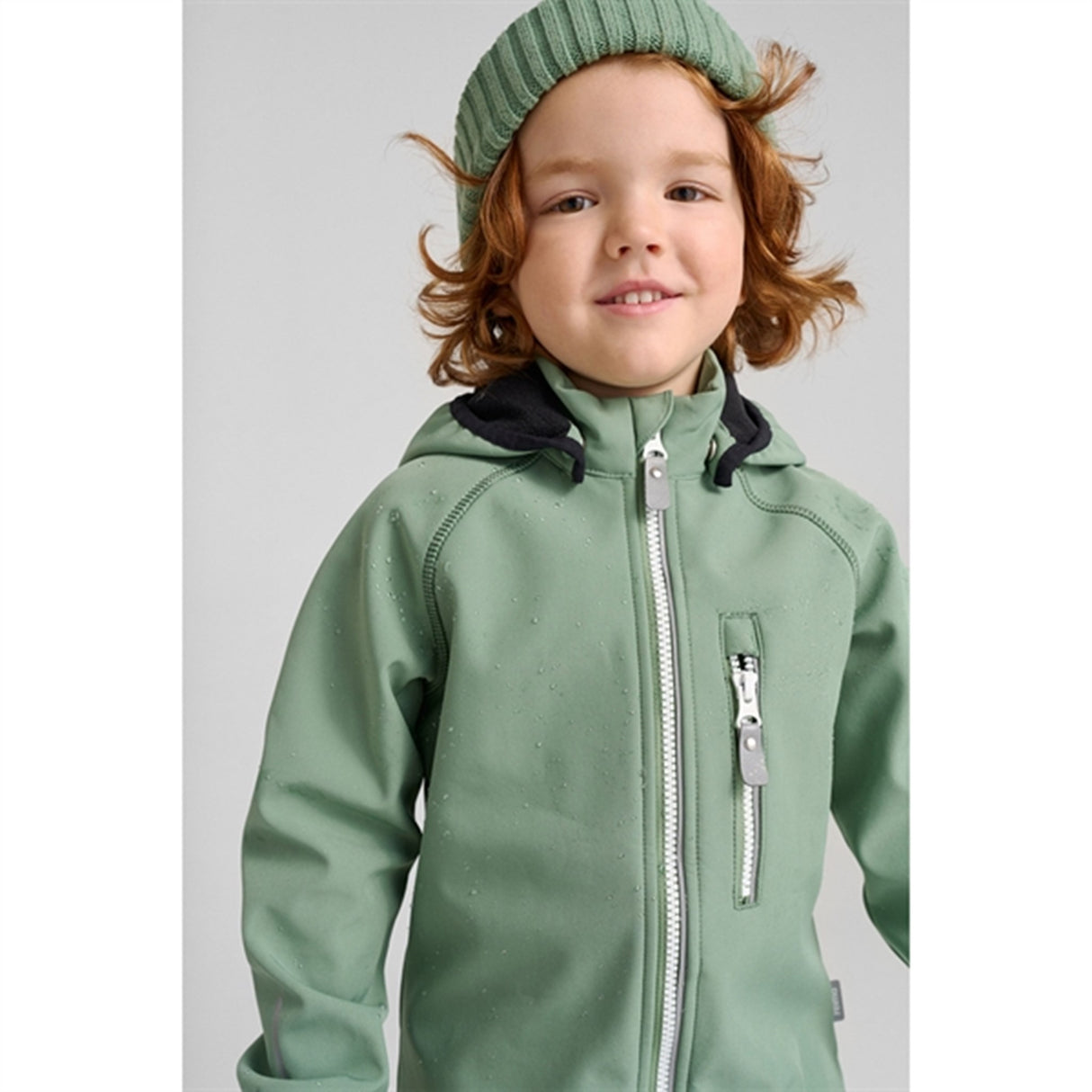 Reima Softshell Jacka Vantti Green Clay 2