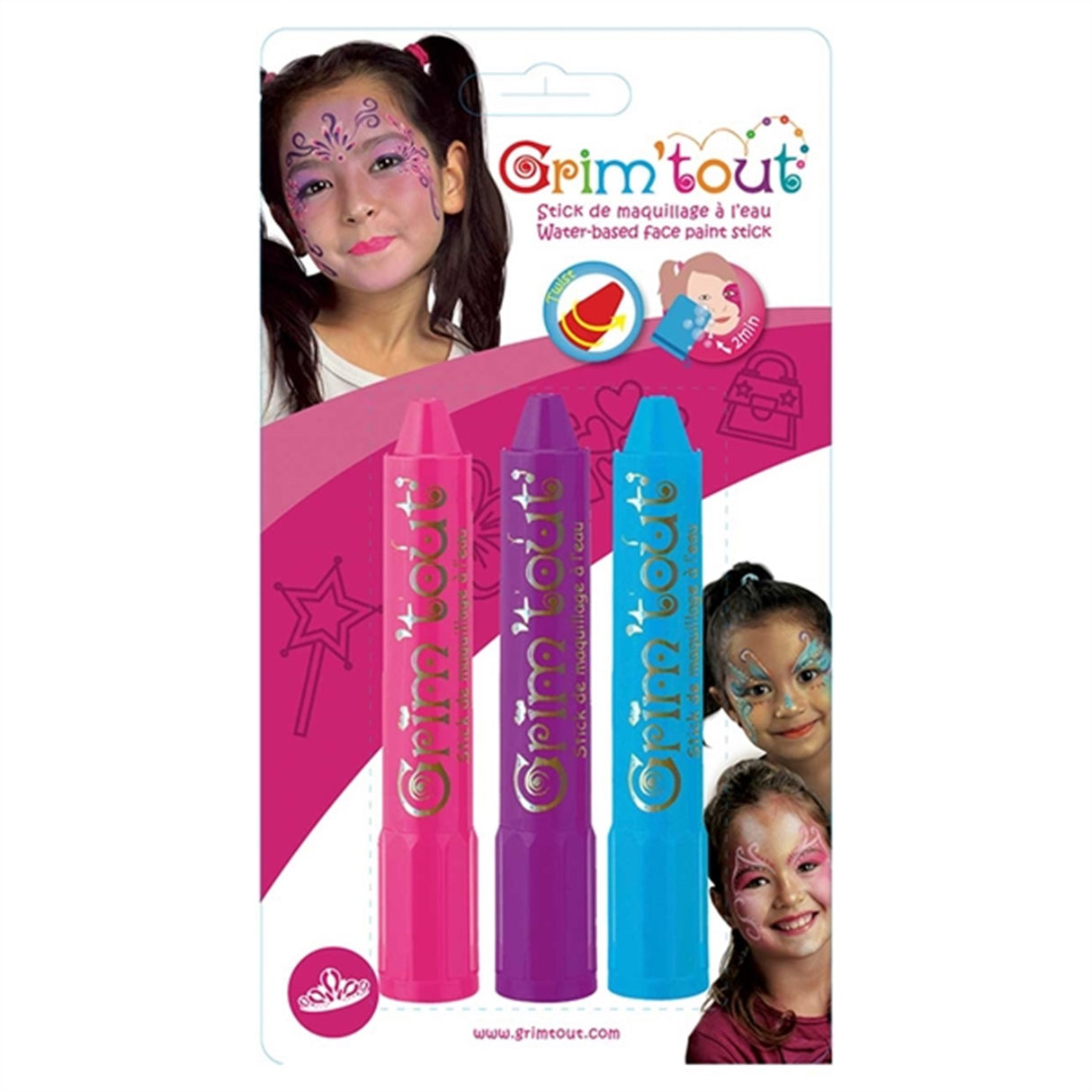 Grim'tout Grimsticks Princesse 3-pack