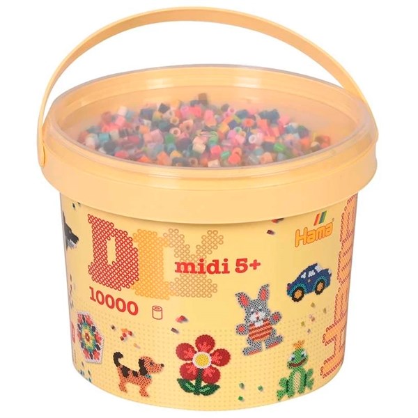 HAMA Midi Beads 10.000 pcs Mix 68