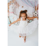 Dolly by Le Petit Heart Klänning Lace Up Off White