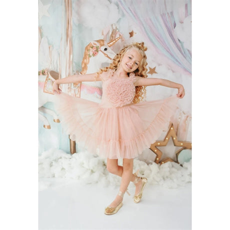 Dolly by Le Petit Heart Klänning Lace Up Ballet Pink