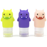 Yumbox Funny Monsters Silicone Condiment Squeeze Bottles