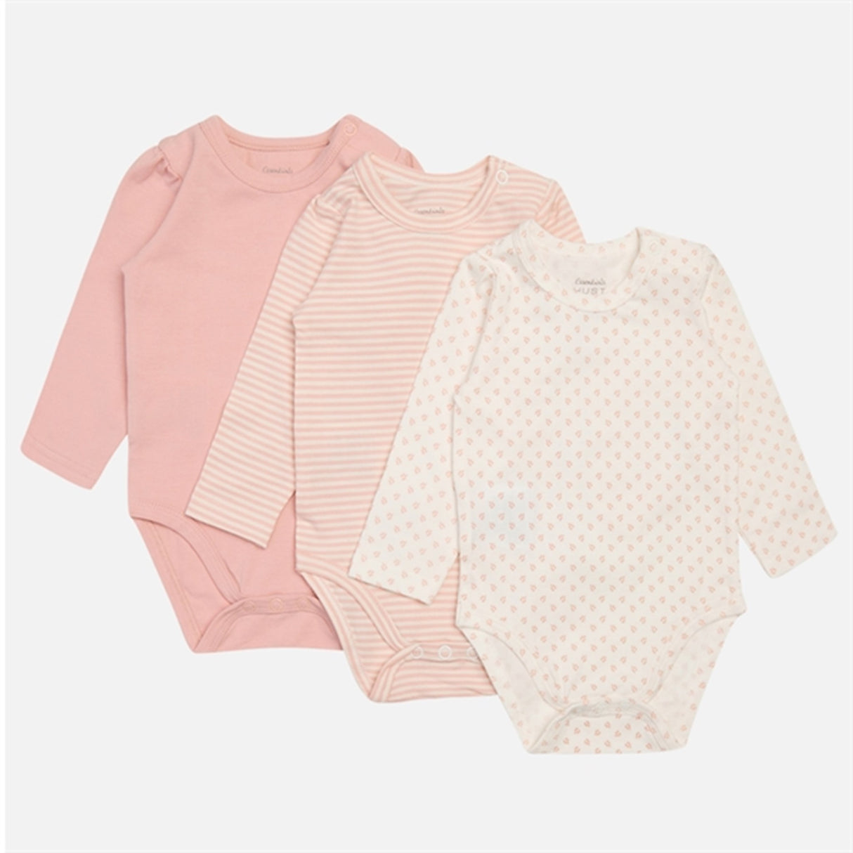 Hust & Claire Baby Dusty Rose Blue 3-pak Body NOOS
