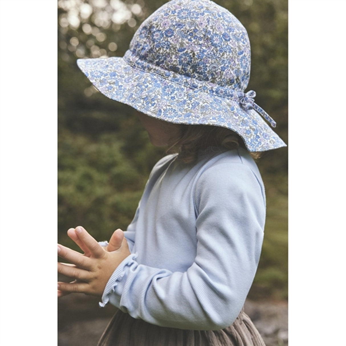 Huttelihut Rib Celestial Blue Blus