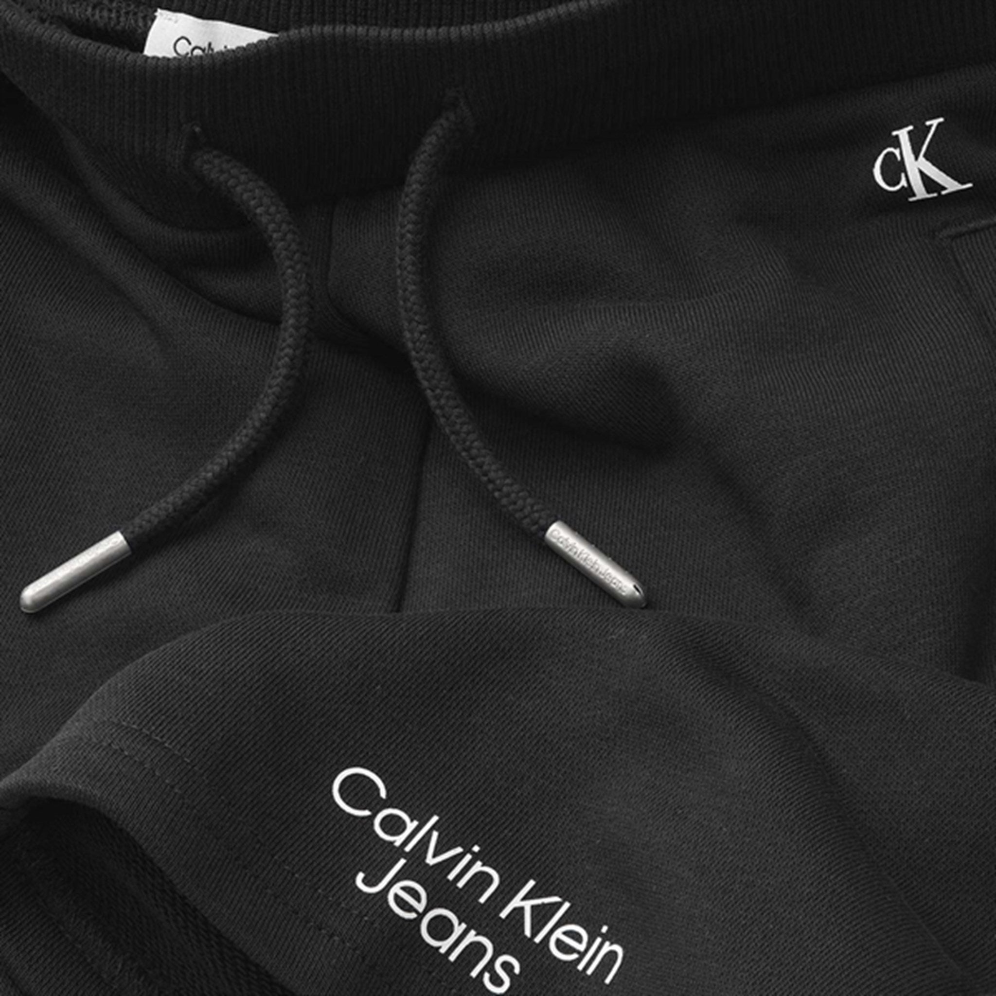 Calvin Klein Stack Logo Jogger Shorts Ck Black 2