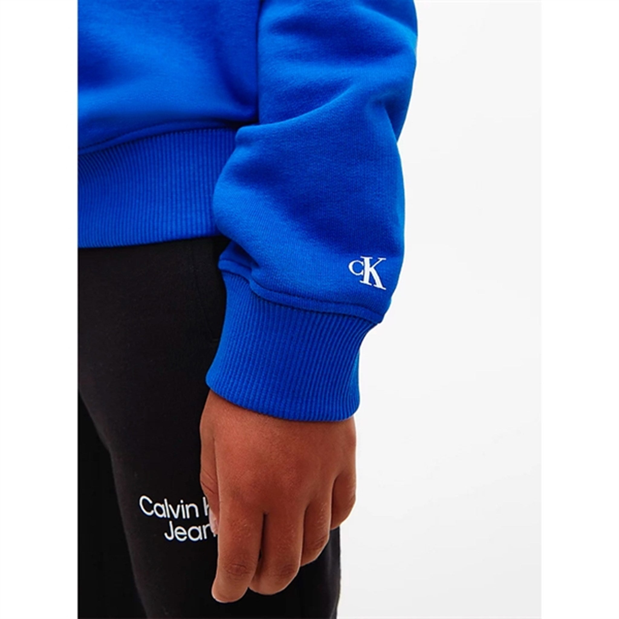 Calvin Klein Stack Logo Hoodies Ultra Blue 3