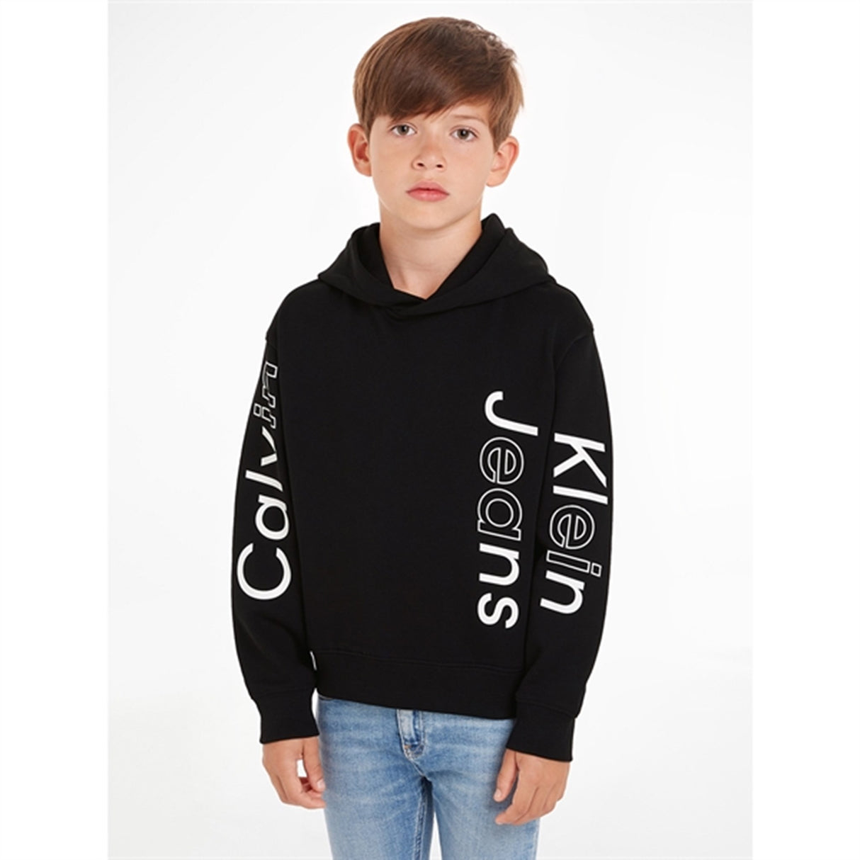 Calvin Klein Maxi Inst.Logo Rlxd Hoodie CK Black 2