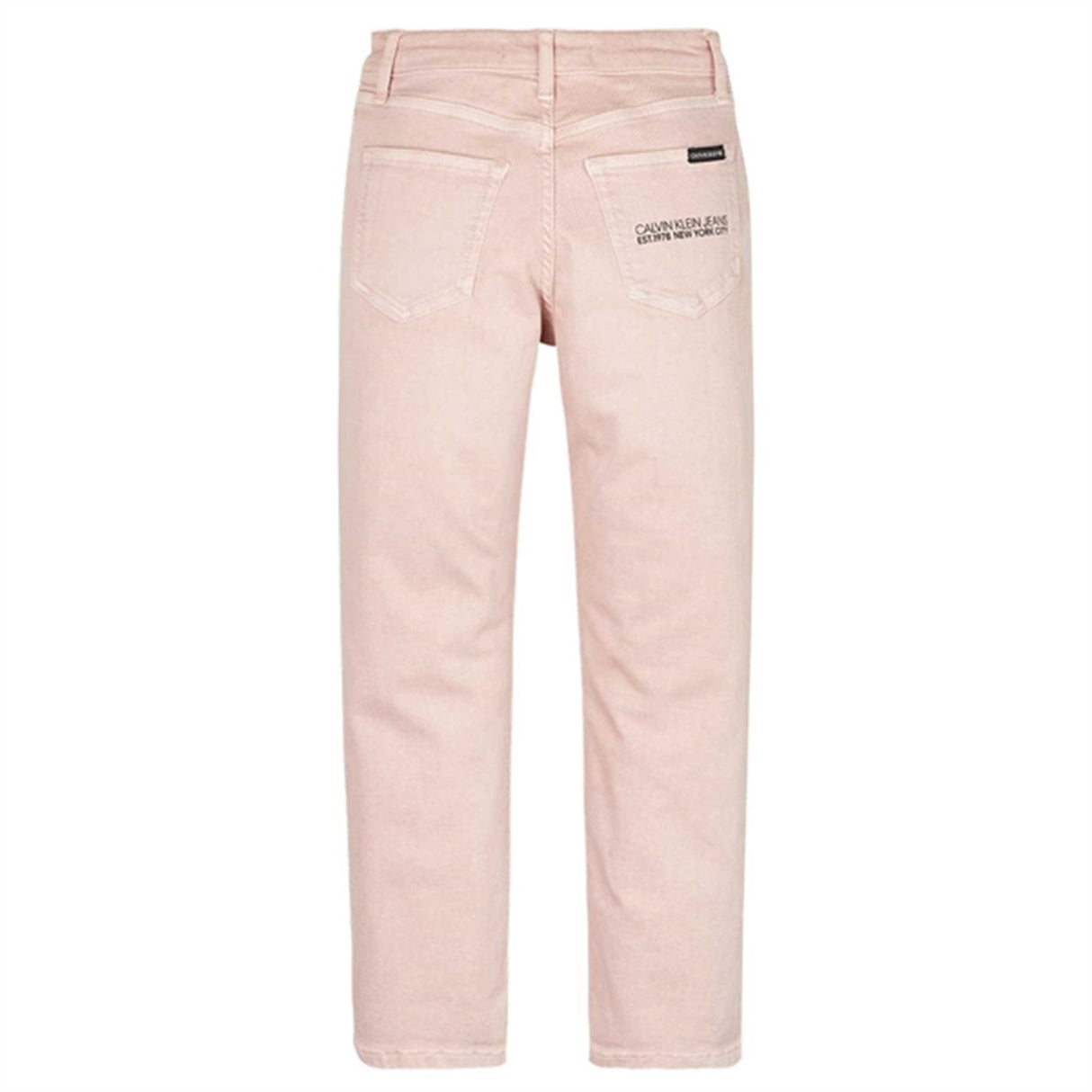 Calvin Klein Barrel Leg Stretch Jeans Neutral Pink 3
