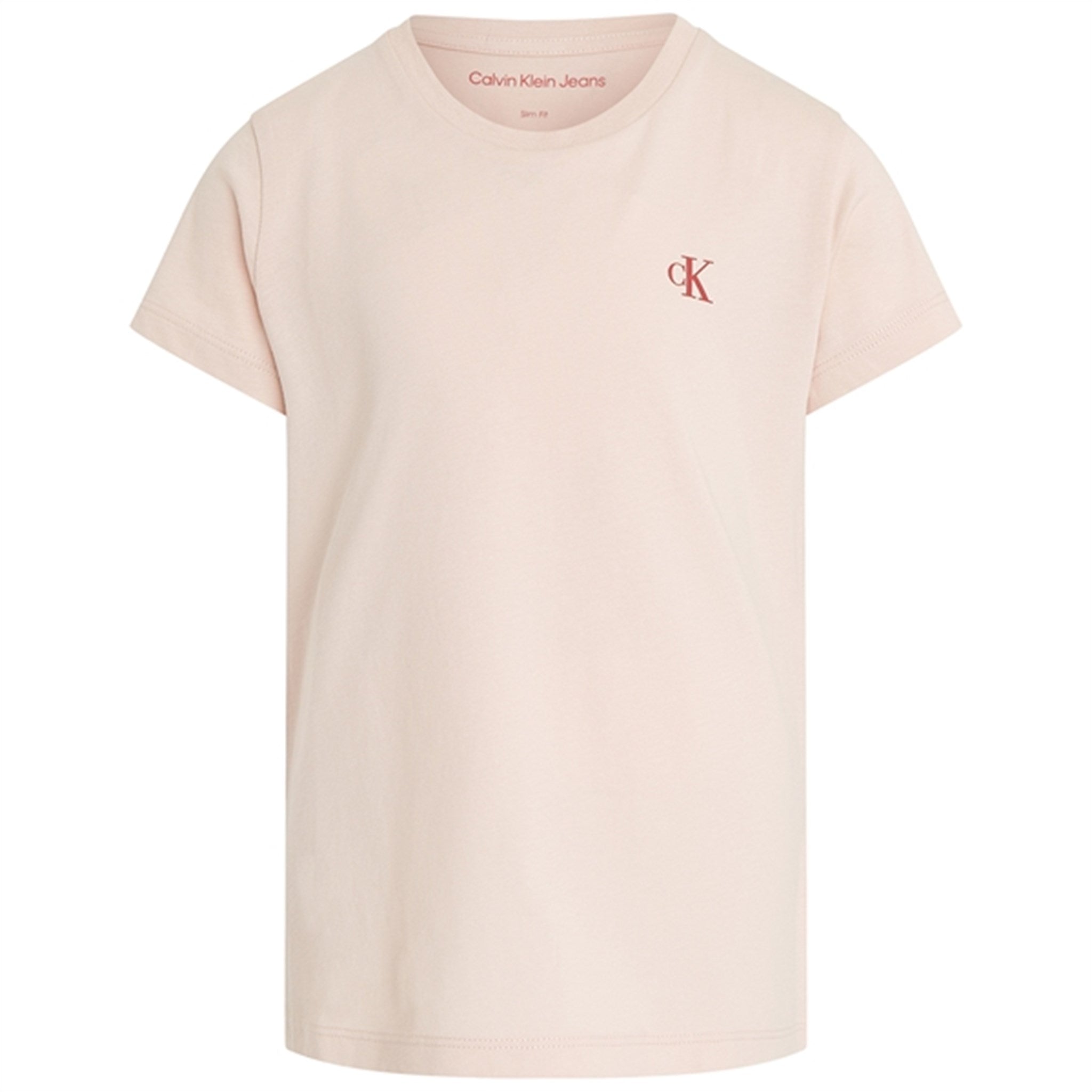 Calvin Klein Slim Monogram T-Shirt 2-Pak Bright White / Sepia Rose 2