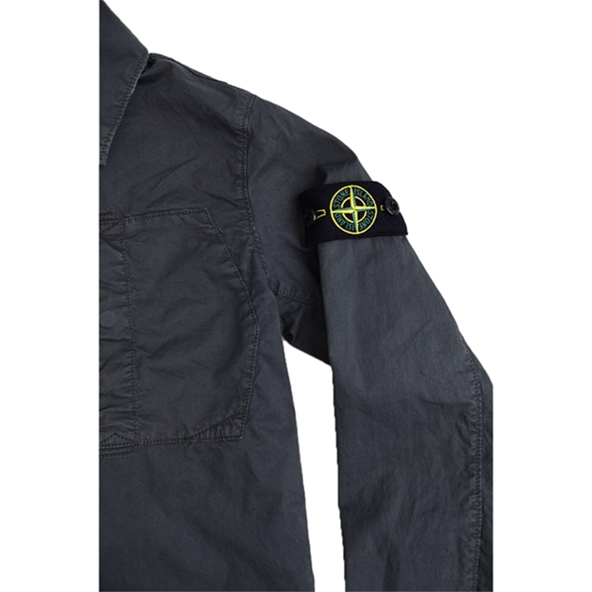 Stone Island Overshirt Blue Grey 2