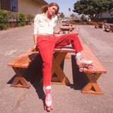 Impala Rullskridskor Pink Tartan 4