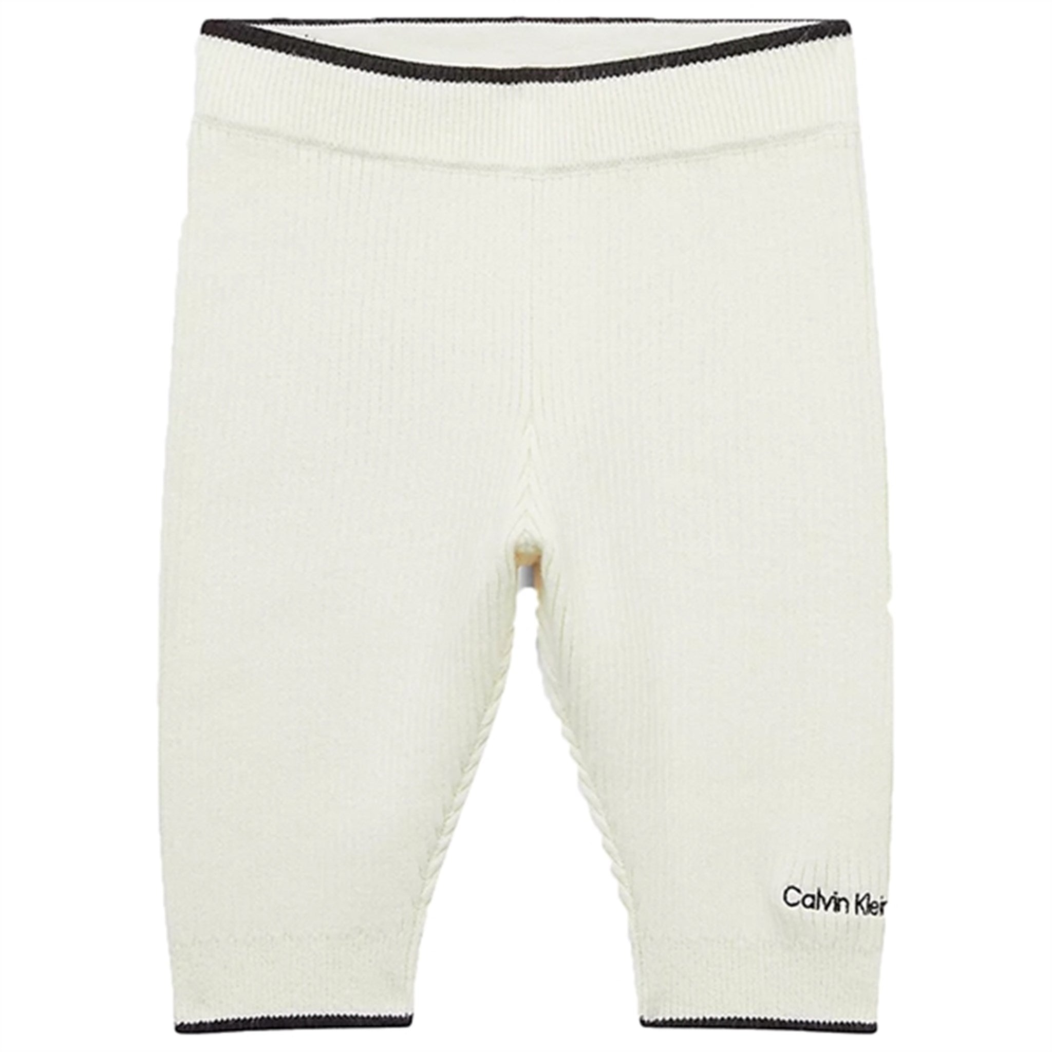 Calvin Klein Contrast Stickat Sweatpants Ivory