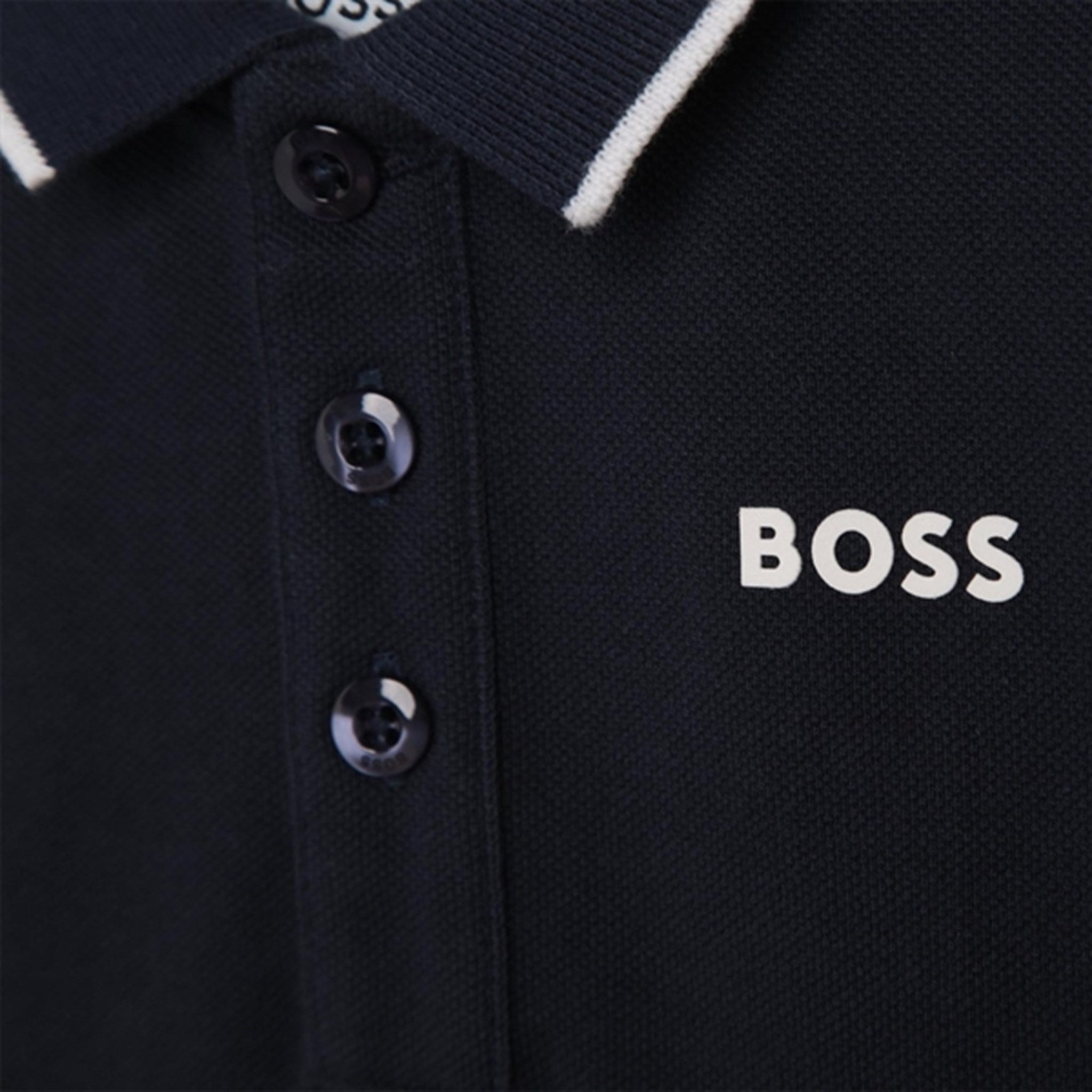 Hugo Boss Bebis Short Sleeve Pikétröja Navy 3