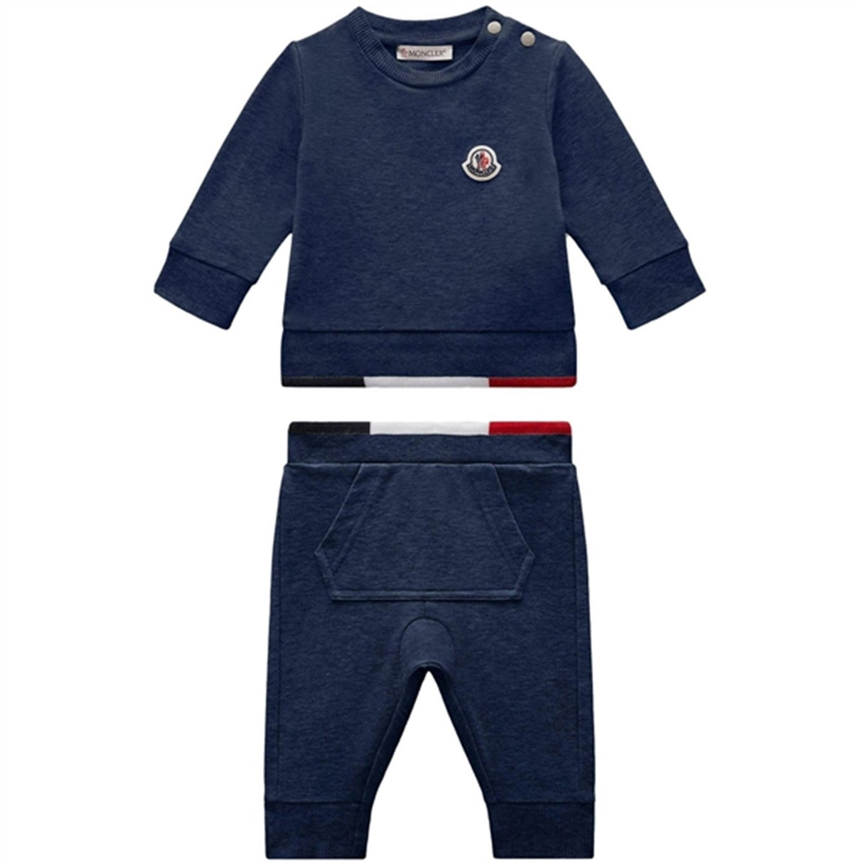 Moncler Stickat Clothing Ensemble Navy