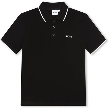 Hugo Boss Short Sleeve Pikétröja Black