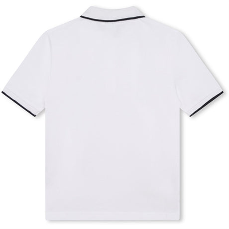 Hugo Boss Short Sleeve Pikétröja White 2