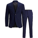 Jack & Jones Junior Medieval Blue Solar Kostym Noos