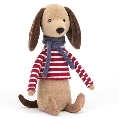 Jellycat Beatnik Buddy Gravhund 27 cm