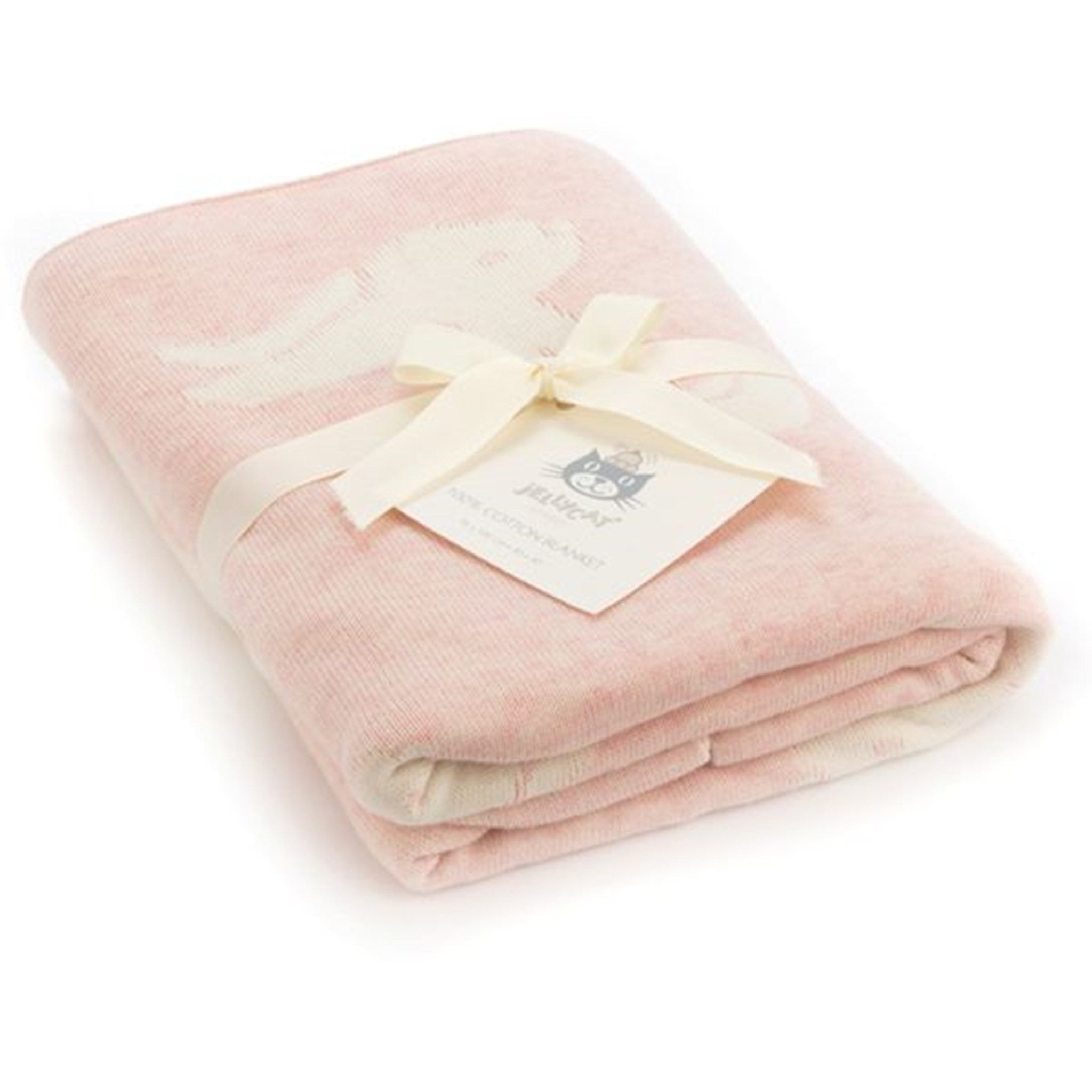 Jellycat Blanket Bashful Bunny Pink 2