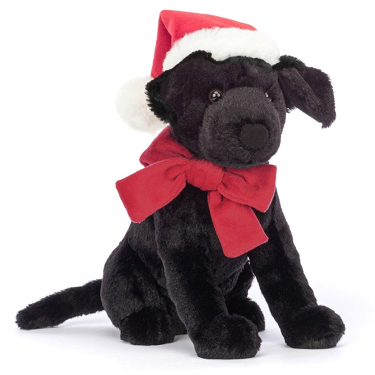 Jellycat Winter Warmer Pippa Black Labrador 22 cm