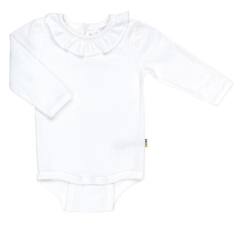 Joha Bomull Vit Body M. Krage L/Æ