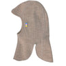 Joha Ull Ribb Sesame Melange Balaklava