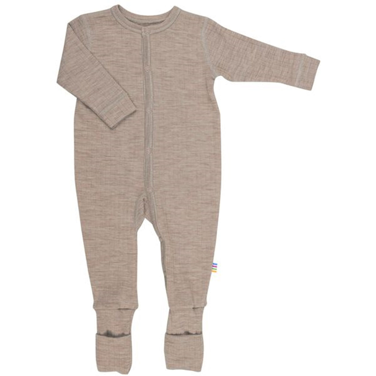 Joha Ull Ribb Sesame Melange Pyjamas 2 i 1