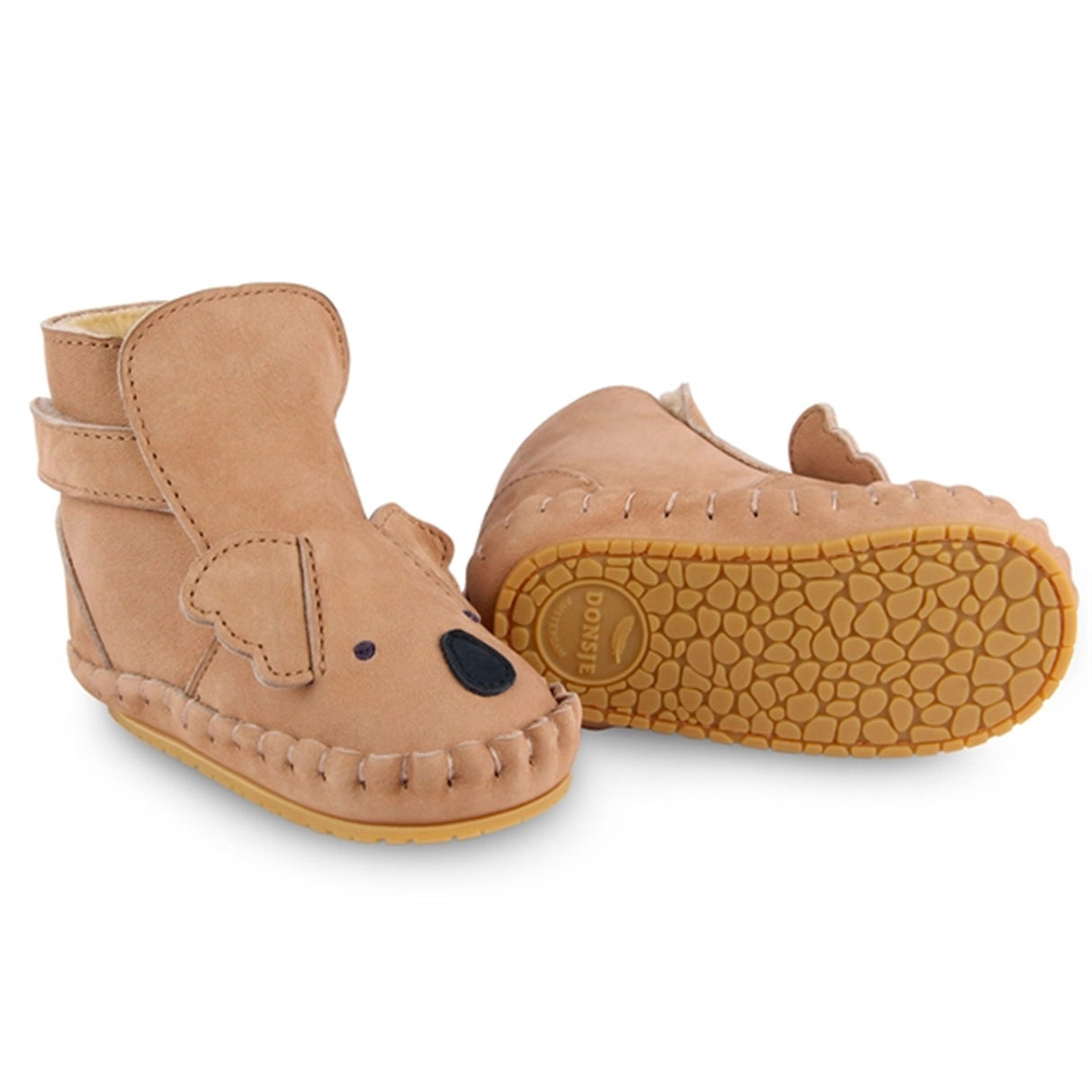 Donsje Baby Kapi Classic Lining Futter Koala Truffle Nubuck