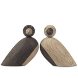 Kay Bojesen Spurvepar Eg/Røget Eg