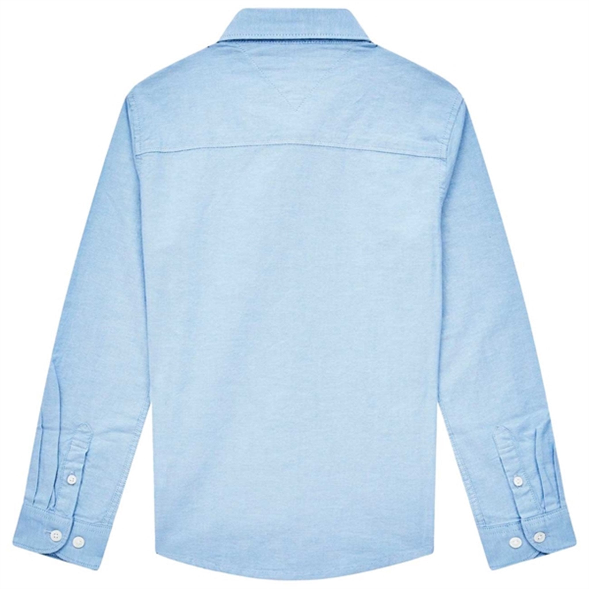 Tommy Hilfiger Boys Stretch Oxford Skjorte Calm Blue 2