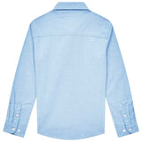 Tommy Hilfiger Boys Stretch Oxford Skjorte Calm Blue