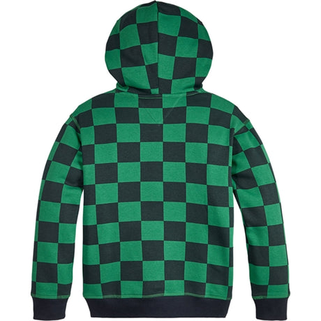 Tommy Hilfiger Checker Board Hoodies Green Allover / Checkerboard