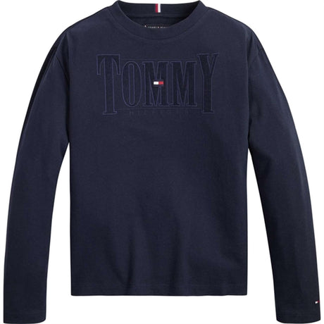 Tommy Hilfiger Cord Applique Tröja Desert Sky