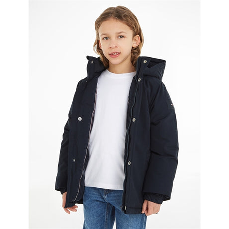 Tommy Hilfiger Essential Parka Jacka Desert Sky 2