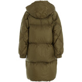 Tommy Hilfiger Mixed Quilted Lang Dunjacka Olive Green 6