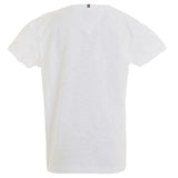 Tommy Hilfiger Broderie Anglaise Sleeve Blus White