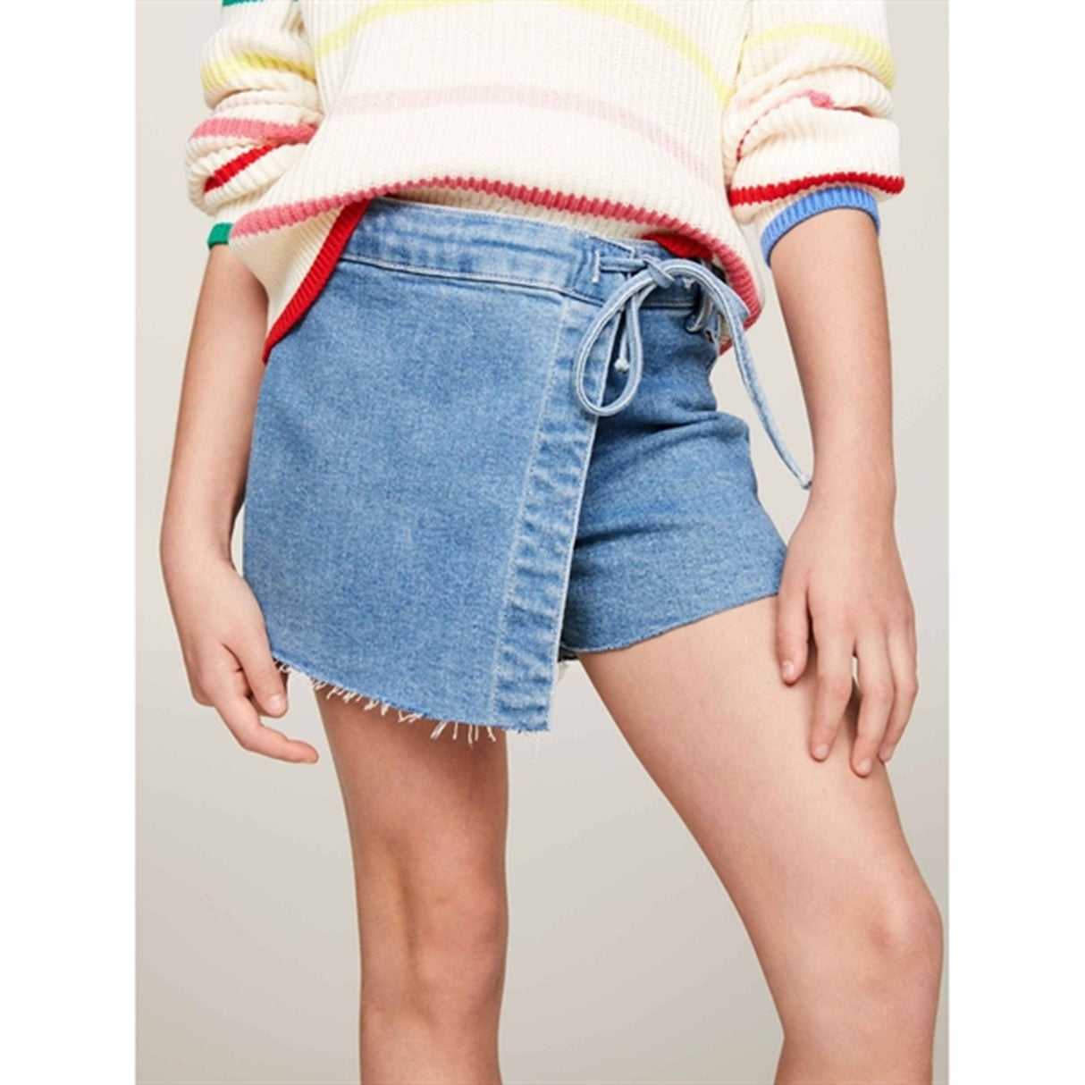 Tommy Hilfiger Denim Skorts Light Wash Lightused