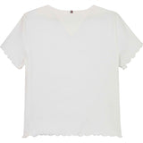 Tommy Hilfiger Essential Rib Blus White 6