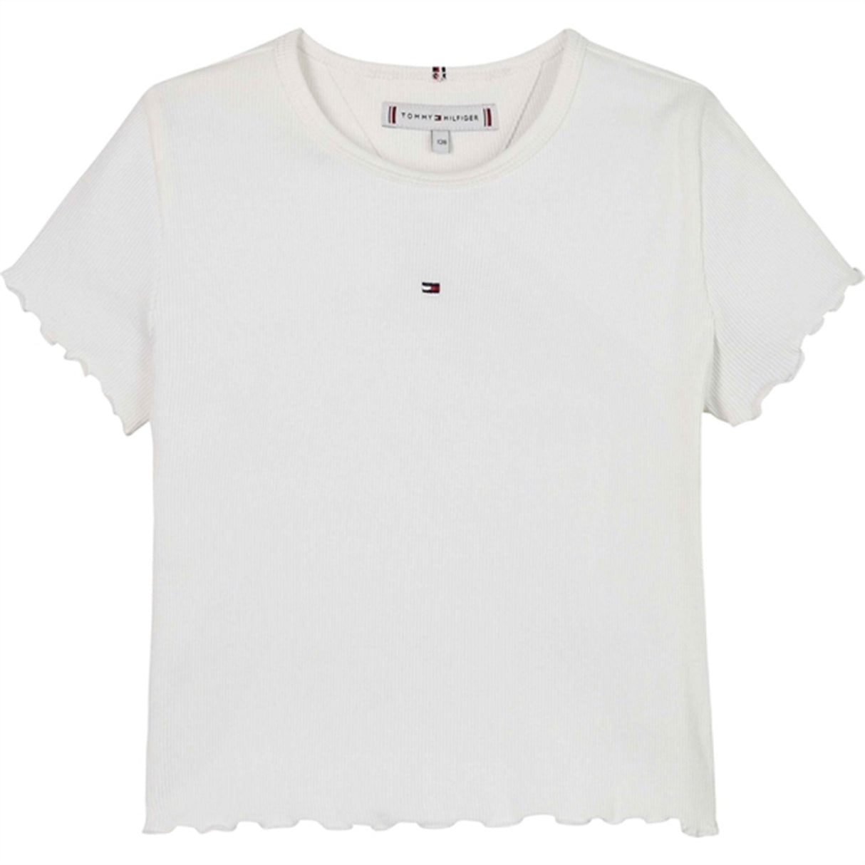 Tommy Hilfiger Essential Rib Blus White