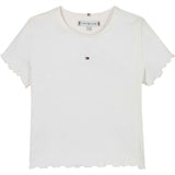 Tommy Hilfiger Essential Rib Blus White