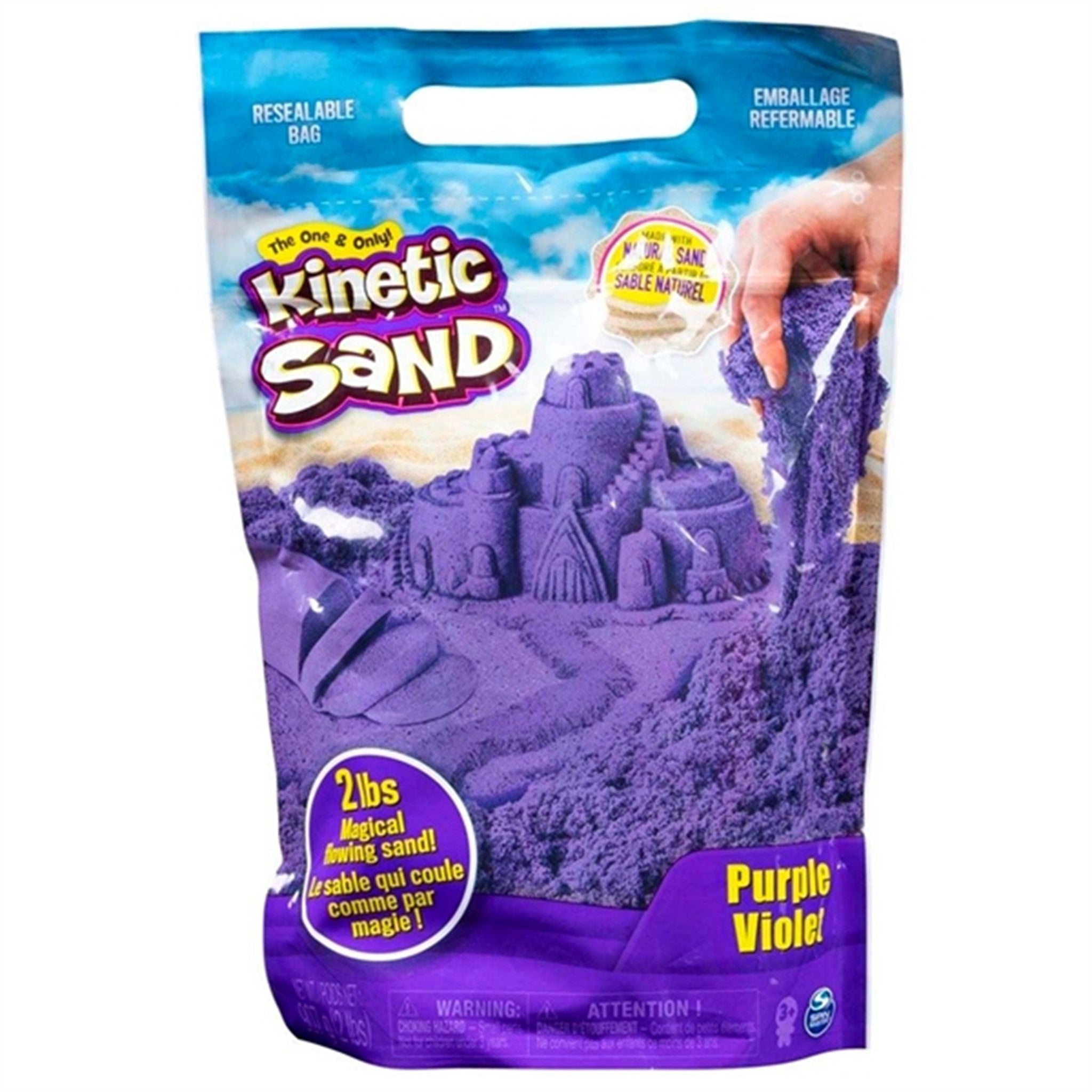 Kinetic Sand Color Bag Purple