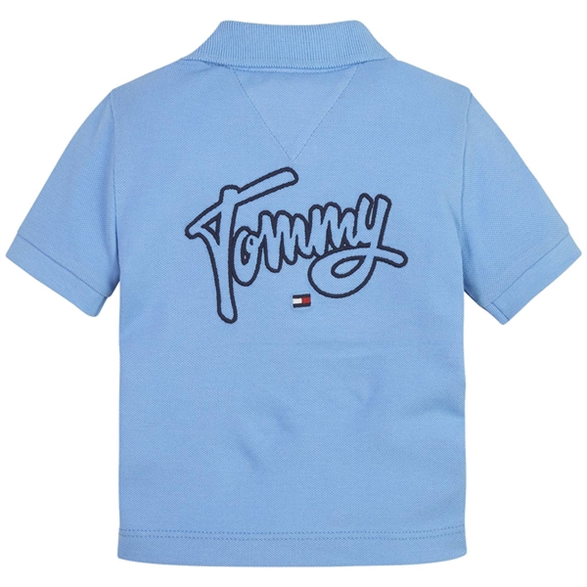 Tommy Hilfiger Bebis Tommy Script Pikétröja T-shirt Skysail 2