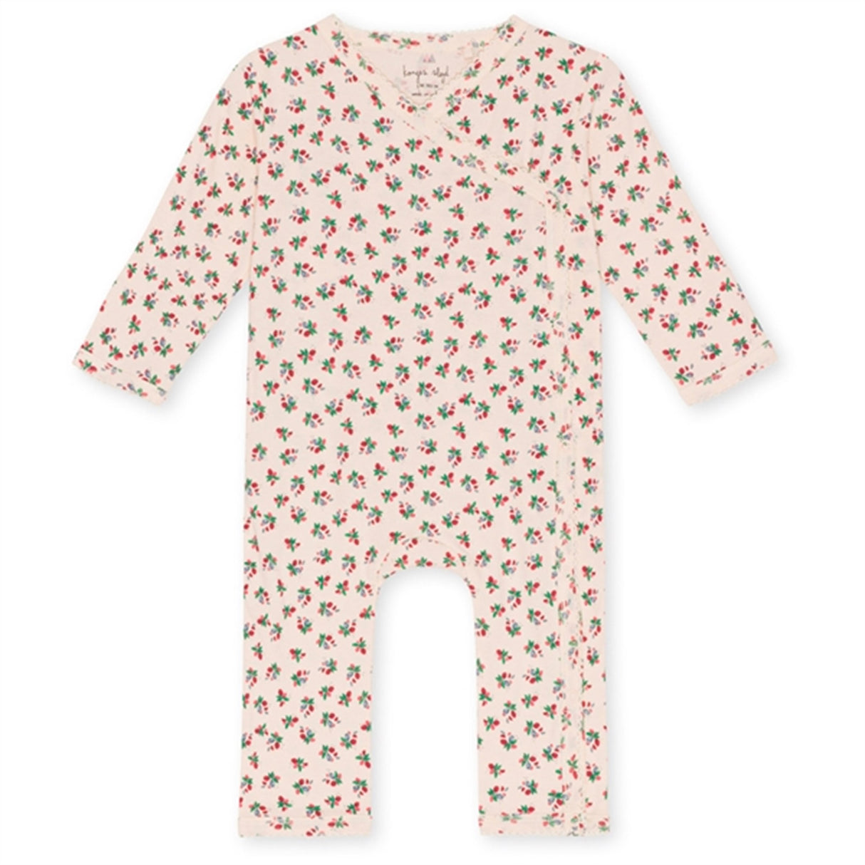 Konges Sløjd Fleur Tricolore Classic Newborn Onesies