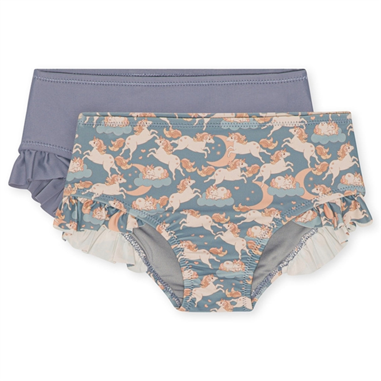 Konges Sløjd Unicorn Blue Manuca Bikini Byxor 2-pack