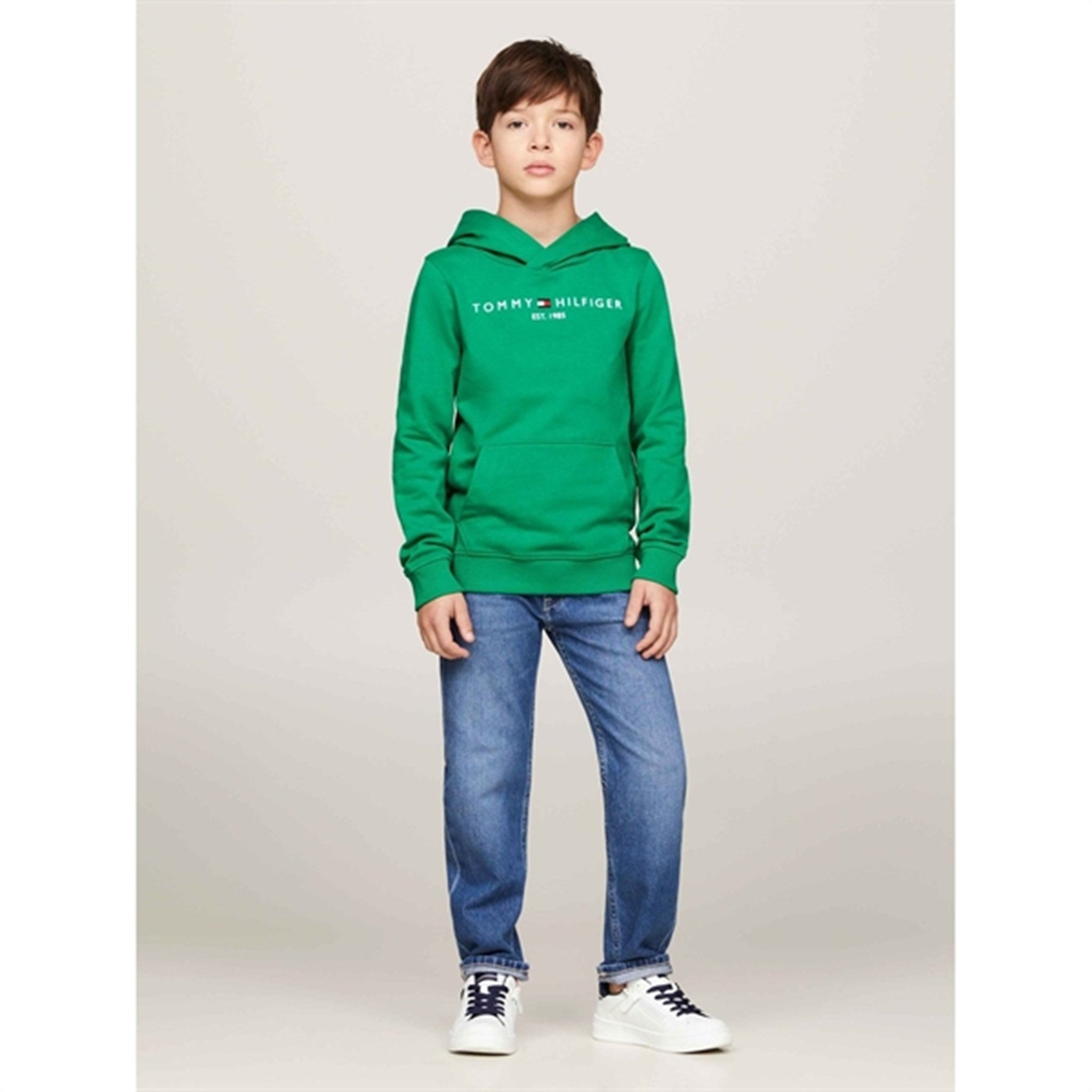 Tommy Hilfiger Essential Hoodies Olympic Green 5