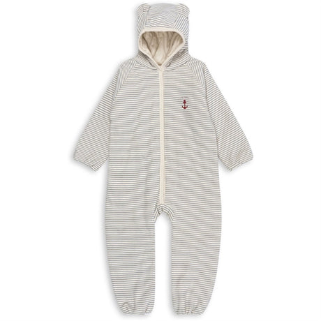 Konges Sløjd Stripe Bluie Itty Onesies